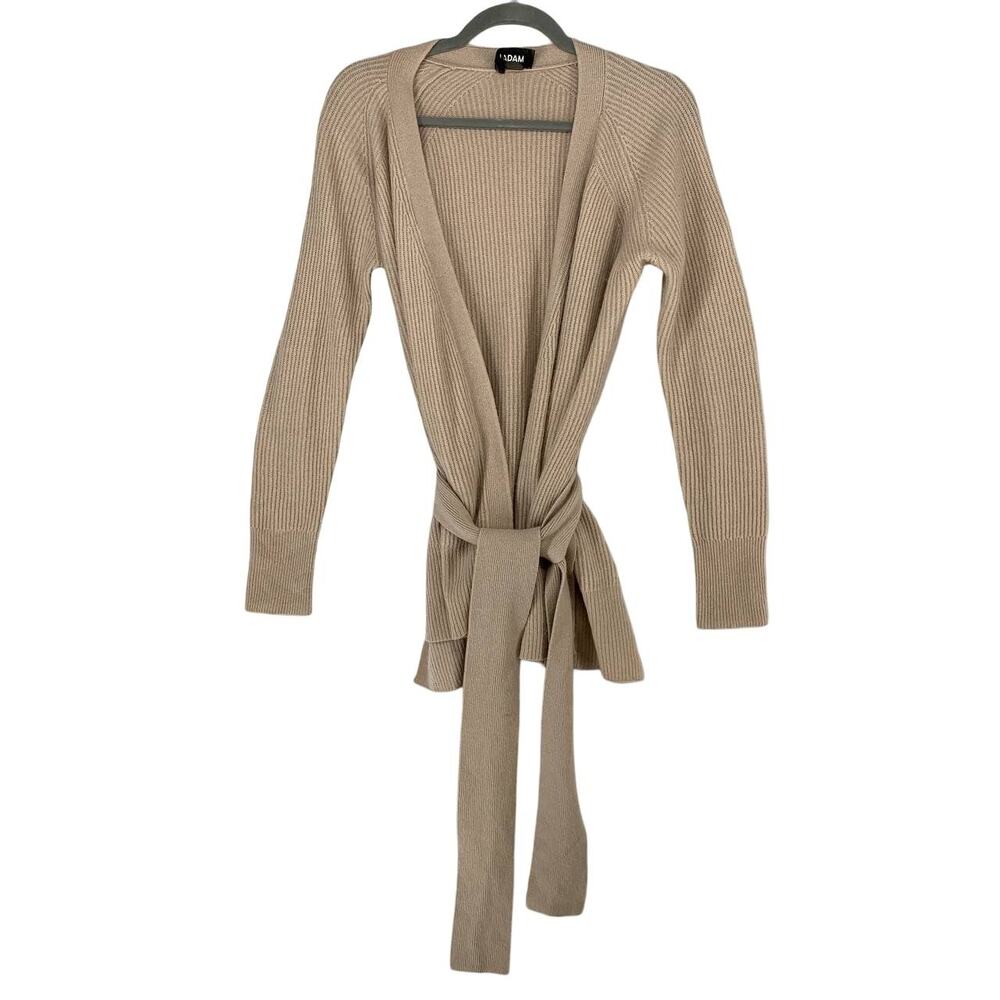 NAADAM Tie Front Wrap Cardigan Soft Knit Cozy Elevated Casual Essential